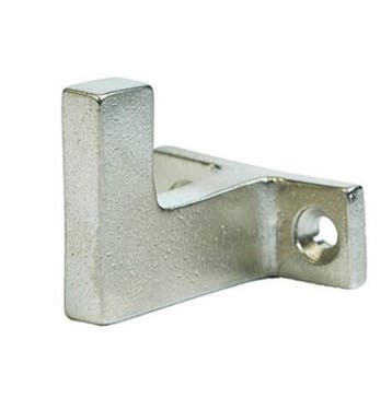 Kapstokhaak Jolie Evoke 35x35 mm oud zilver, Verzenden, Nieuw