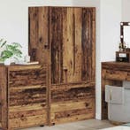 vidaXL Kledingkast Oudhout 79,5 x 49 x 156 cm Geconstrueerd, Verzenden, Nieuw