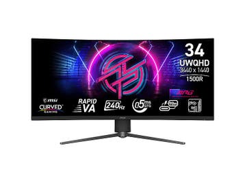 Msi - UWQHD Gaming Monitor - 34 inch, Computers en Software, Gaming, Msi, Verzenden, In hoogte verstelbaar