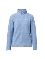 Ivanhoe dames wollen full-zip vest Beata Faded Denim - Blauw, Kleding | Dames, Ivanhoe of Sweden, Verzenden, Nieuw, Blauw