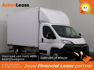 Opel Movano Bakwagen L5 H1 2023 Diesel Handgeschakeld, Auto's, Opel, Zwart, Movano, Wit, Nieuw