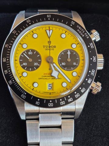 Tudor - Black Bay Chrono 39mm Bumblebee  - 79310N - Unisex