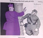 De kerk in verzet tegen de NSB op spotprent (lijst optie), Verzenden