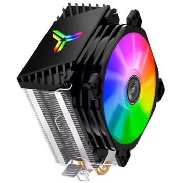 CPU Koeler RGB 92mm – 2 Heatpipes voor Intel en AMD, Computers en Software, Computerkoelers, Verzenden, Nieuw