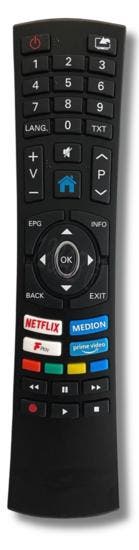 Alternatieve Medion RC1818 / RC1822 / RC1823 afstandsbedi..., Audio, Tv en Foto, Afstandsbedieningen, Verzenden