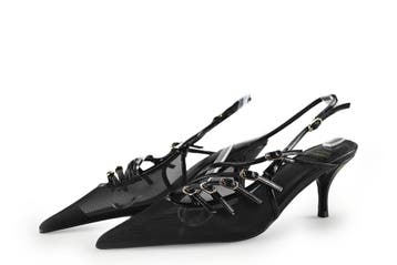 Jeffrey Campbell Pumps in maat 37 Zwart, Pumps, Verzenden, Zwart, Zo goed als nieuw