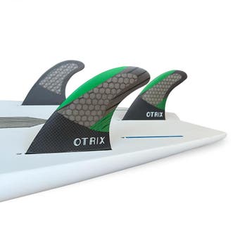 Otrix Carbon Fiber Thruster Fin Set - M (Nieuw), Watersport en Boten, Golfsurfen, Verzenden, Nieuw