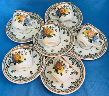 Villeroy & Boch - Kop en schotel (12) - Alt Amsterdam -