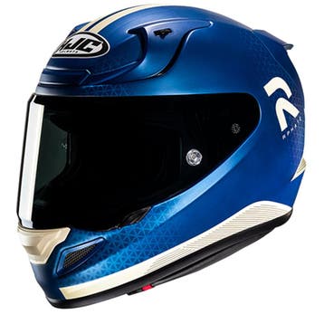 HJC RPHA 12 Enoth Blauw Wit Integraalhelm, Motoren, Kleding | Motorhelmen, Nieuw met kaartje, HJC, Heren, Verzenden