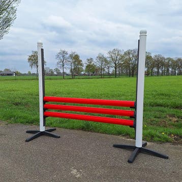 Cavaletti Springbalk 1,75 M – 2,0 Kg Of 4,5 Kg - Rood, Verzenden, Nieuw, Springen