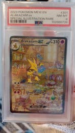 Pokémon - 1 Graded card - Alakazam 201/165 Alternate art,, Nieuw