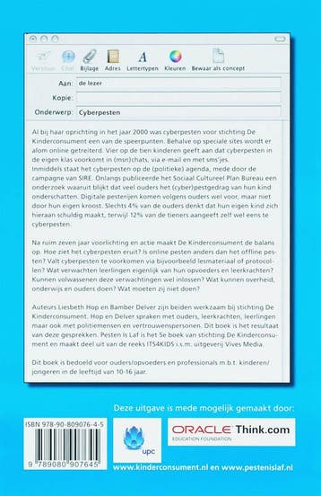 Pesten is laf, cyberpesten is laffer / Its4kids / 4 L. Hop, Verzenden, Gelezen, L. Hop
