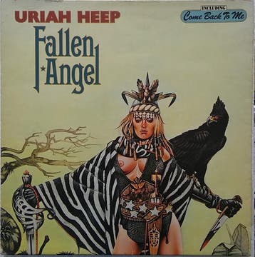 Uriah Heep – Fallen Angel (LP, 1978), Ophalen of Verzenden, Gebruikt
