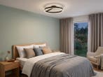 Veiling - Plafondlamp Zwart 60cm 40W LED CCT 3 Kleur 3 Stapp, Nieuw
