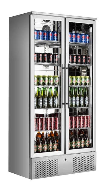 CombiSteel Drankenkoeling | 458L | RVS | Geforceerd | Draaid, Witgoed en Apparatuur, Ophalen of Verzenden, Nieuw