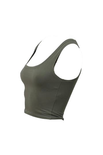 Organic Basics Top in maat S Groen, Kleding | Dames, Truien en Vesten, Organic Basics, Verzenden, Zo goed als nieuw, Groen