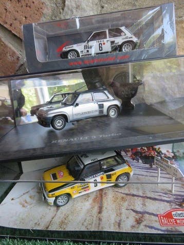 Spark, Vitesse 1:43 - Model sportwagen (4) - 3 Renault 5, Nieuw