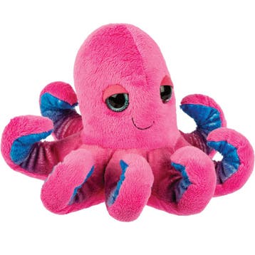 Suki Gifts octopus knuffel - pluche - roze - 15 cm, Kinderen en Baby's, Speelgoed | Knuffels en Pluche, Verzenden, Nieuw