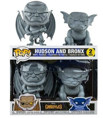 Funko - POP! - Gargoyles - Hudson & Bronx (Stone Form, FYE, Verzenden, Nieuw
