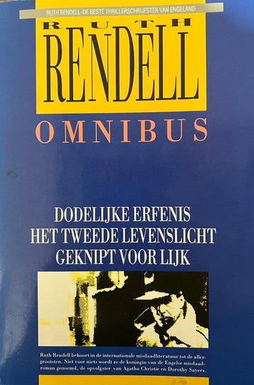 Dodelijke erfenis ; Het tweede levenslicht ; Geknipt voor, Boeken, Verzenden, Gelezen, Ruth Rendell