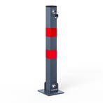 Parkeerpaal - Staal - 5x5x65cm - Incl. Sleutel
