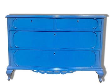 Meuble dappui - Walnoot - Elegante Franse Louis XV-stijl