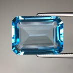 Zonder minimumprijs - 1 pcs Blauw Topaas - 24.71 ct -, Nieuw