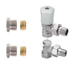 Aansluitset haaks 15mm open/dicht, Verzenden, Nieuw