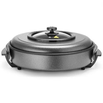 Hendi Partypan Elektrisch Ø40x19cm, Verzenden, Nieuw