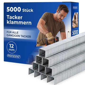 Tacker nieten - 5000 stuks - L= 12mm, B= 5,8mm (Gereedschap), Verzenden, Nieuw
