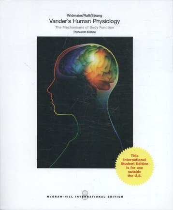 Vanders Human Physiology 9781259080821, Boeken, Zo goed als nieuw