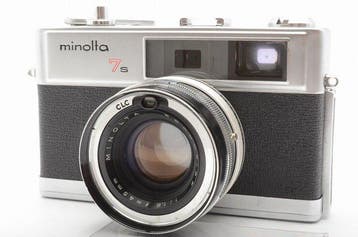 Minolta Hi-Matic 7s with Rokkor-PF 1,8/45mm | Meetzoeker, Nieuw