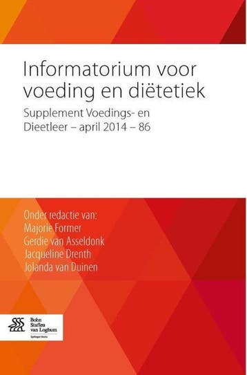 9789036806442 Informatorium voor voeding en dietetiek Sup..., Verzenden, Nieuw, Former Majorie