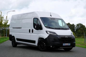 Peugeot Boxer 2.2 BlueHDi 140 L3H2 3.5t, Automaat, Stof, Gebruikt, Wit