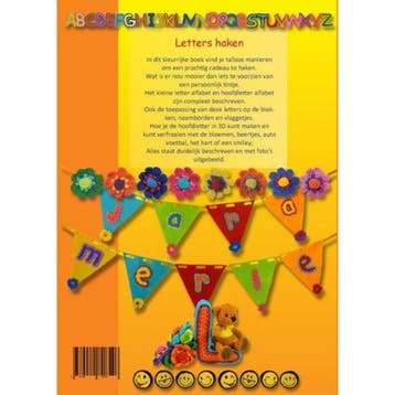 Letters Haken - Haakpret Anja Toonen - Digitaal Haakboek, Ophalen of Verzenden, Nieuw