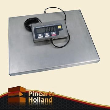 JScale Stalen Weegschaal JShip RVSVloerweegschaal 60Kg x 20g, Ophalen of Verzenden, Nieuw, Vloerweegschaal, 50 tot 100 kg