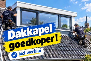 KUNSTSTOF DAKKAPEL PRIJZEN DEZE MAAND (max. 49%) GOEDKOPER !, Nieuw