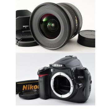 Nikon D5000  Sigma 4-5.6/10-20mm EX DC HSM for Nikon [#1450, Nieuw