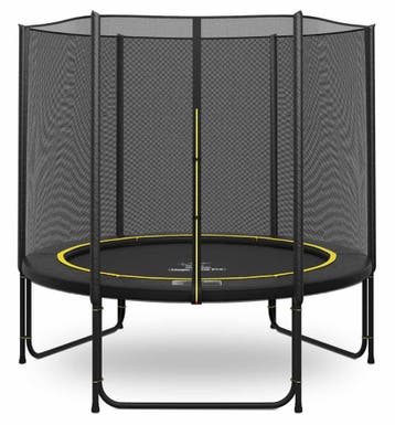 Magic Jump Black Trampoline 251 cm met veiligheidsnet, Ophalen of Verzenden, Nieuw