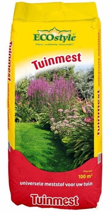 ECOstyle Tuinmest Universeel 10 kg (100 m²), Verzenden