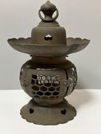 Kiyota Kosamira - Lantaarn - Japanse bronzen andon uit