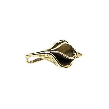 Gouden organische hanger (Hanger of bedel), Ophalen of Verzenden, Gebruikt, Goud, Overige merken