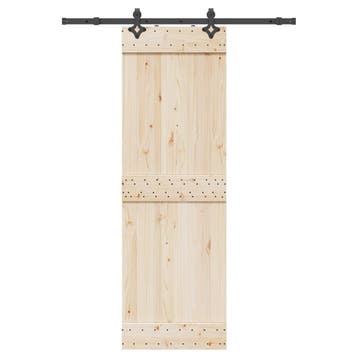 vidaXL Doos met onderdelen voor schuifdeur 152,5 cm staal, Verzenden, Nieuw