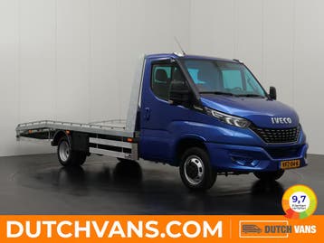 Iveco Daily 40C18 Autotransporter 2020 L5 H1 Diesel Automaat, Auto's, Automaat, Euro 6, Iveco, Blauw