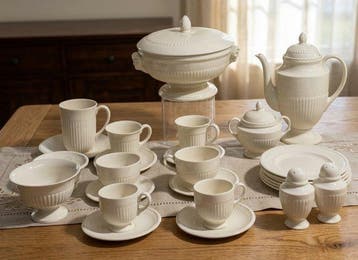 Wedgwood - Tafelservies (27) - Edme - Creamware