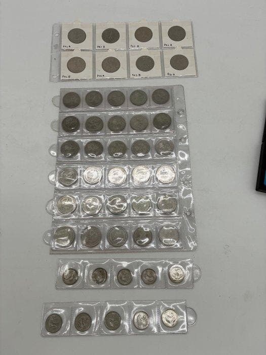 Duitsland. 1949-1994 - Lot de 48 pièces neuves (5 mark, 2, Postzegels en Munten, Munten | Europa | Niet-Euromunten