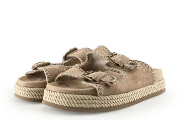 Warmbat Slippers in maat 39 Bruin, Kleding | Dames, Schoenen, Slippers, Bruin, Verzenden, Zo goed als nieuw