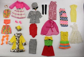 Mattel - Barbiepop Lot of Barbie / Frankie / Skipper /