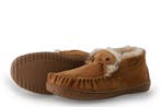 Warmbat Pantoffels in maat 40 Cognac, Kleding | Dames, Schoenen, Overige kleuren, Verzenden, Zo goed als nieuw, Pantoffels of Sloffen