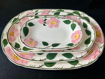 Villeroy & Boch - Dienblad (4) - wilde roos - Porselein
